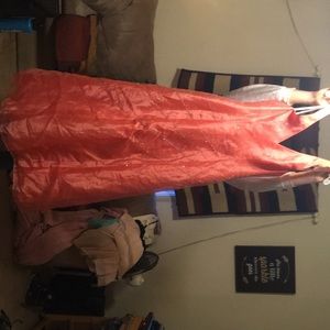 Morgan & Co. Salmon colored dress